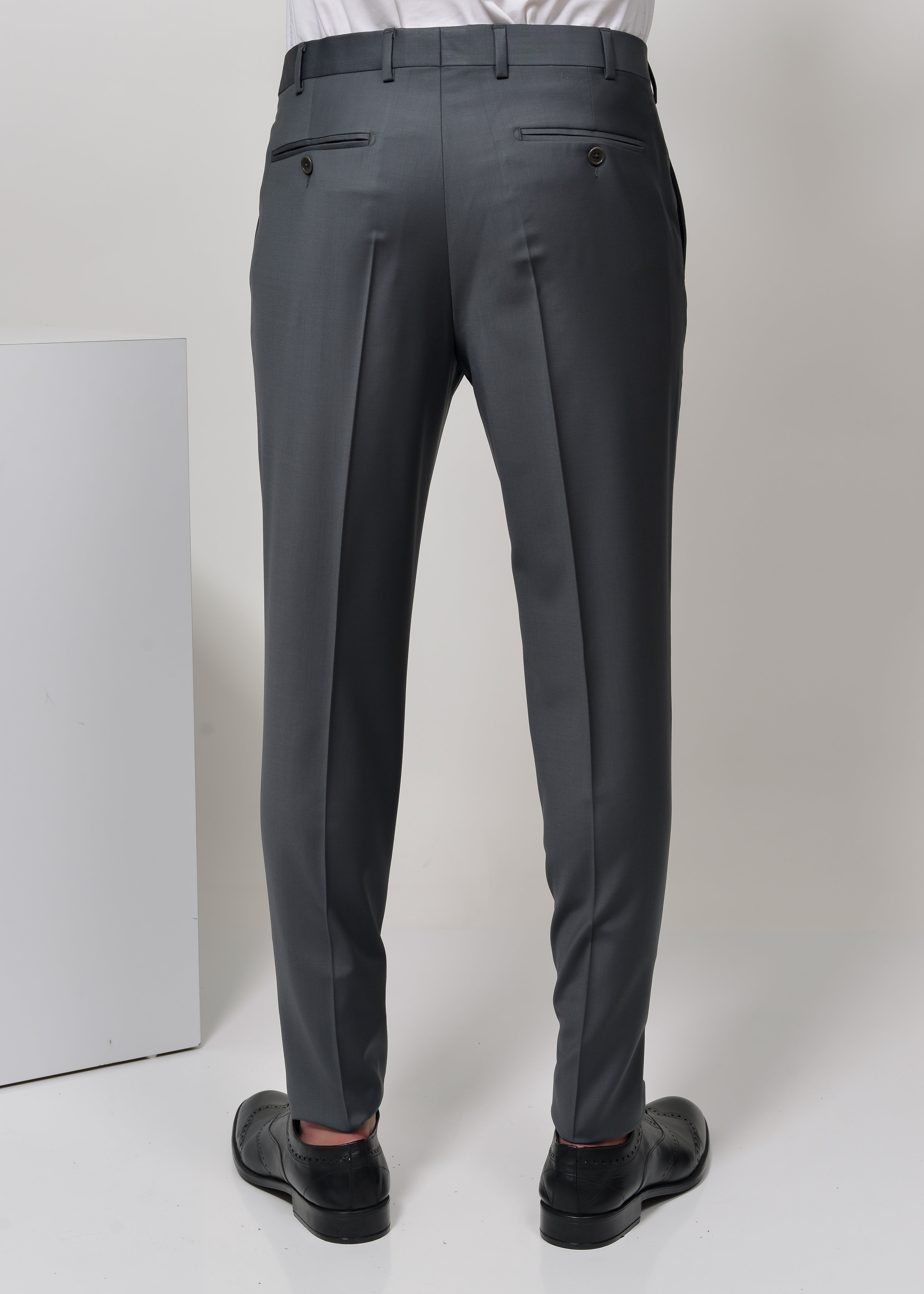 Pantalon Classique Gris