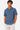 Chemise en Lin à Manches Courtes – Bleu - Zignelli