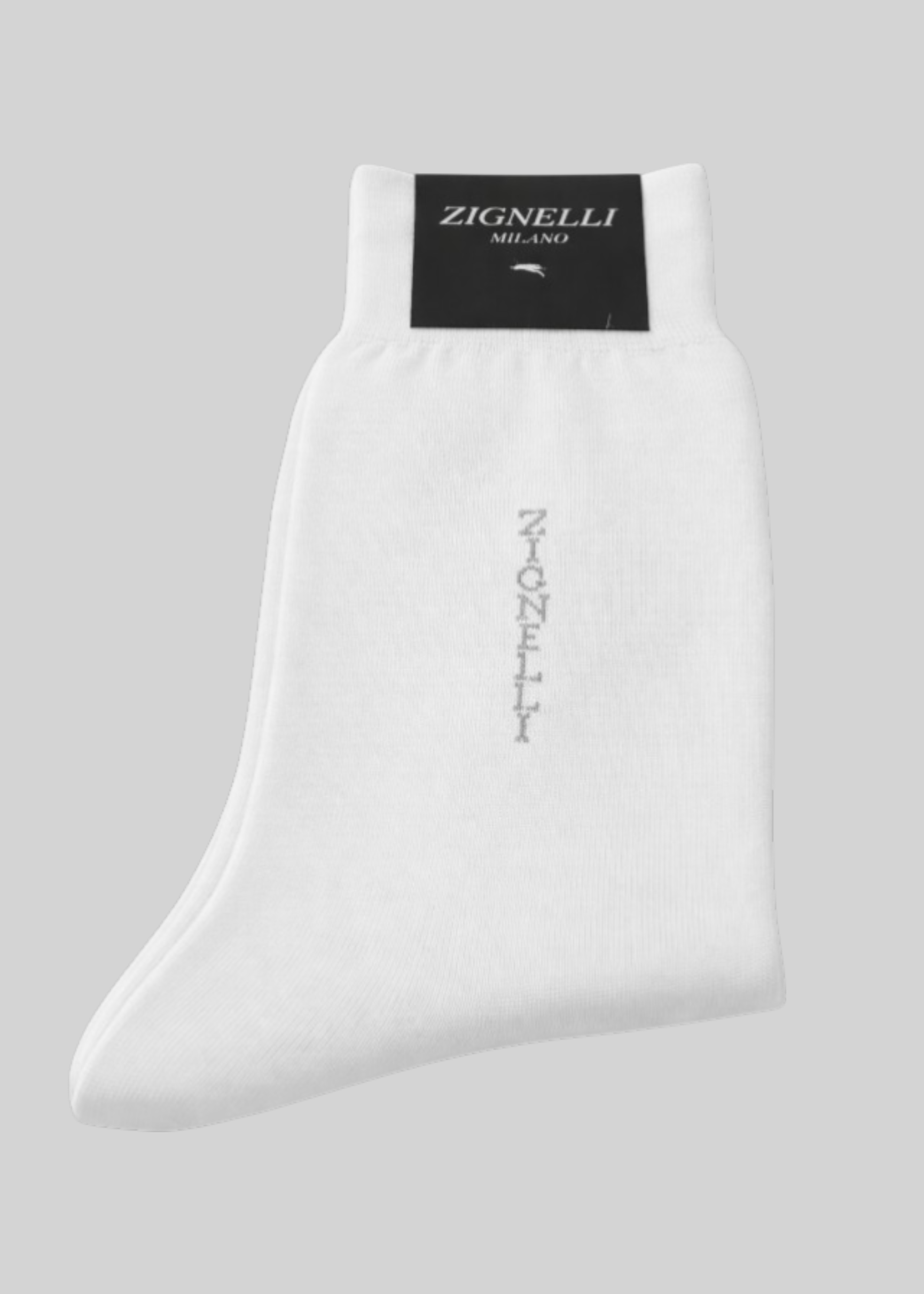Chaussettes en coton Blanc - Zignelli