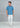 Chemise en Coton & Lin Bleu Ciel
