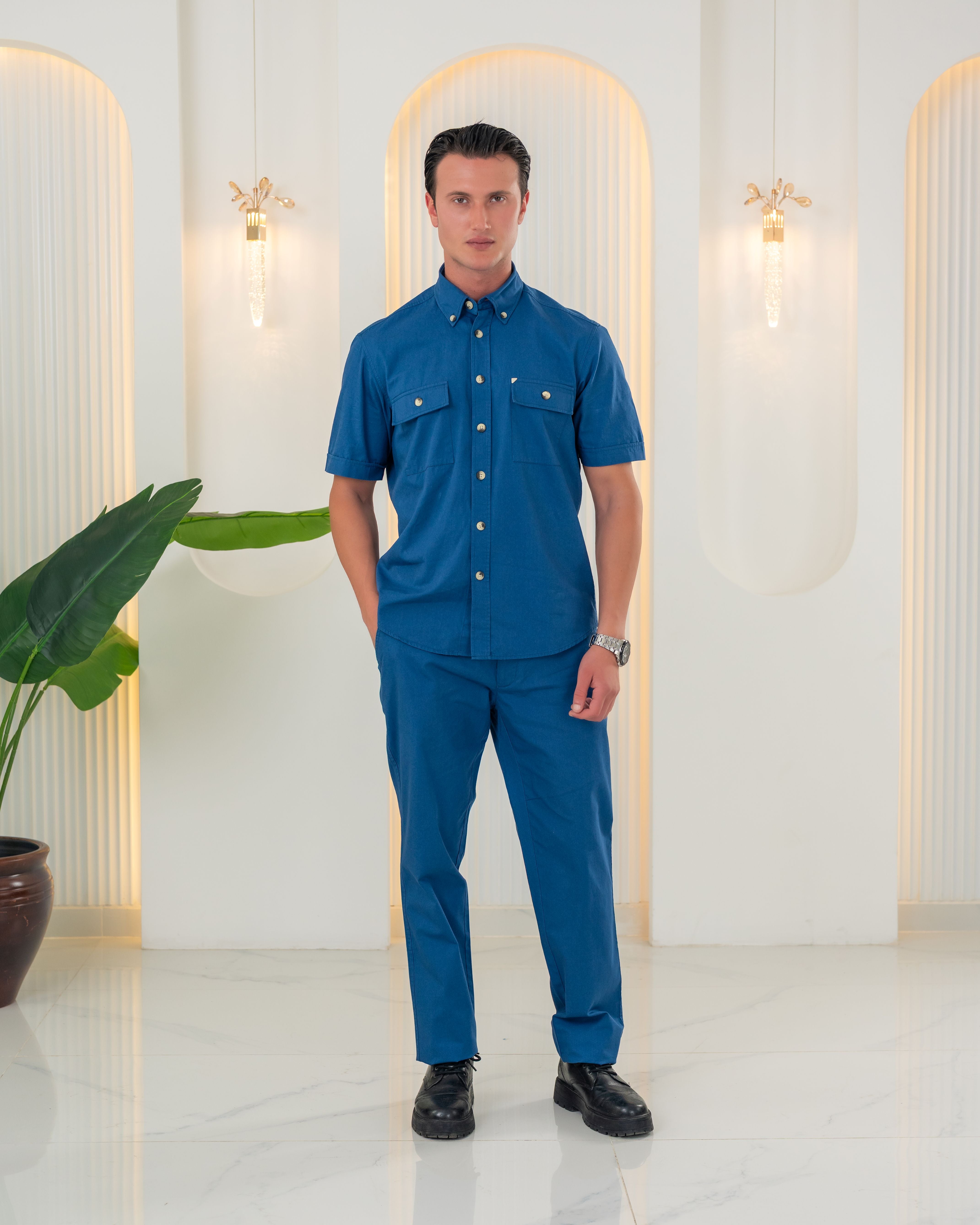 Ensemble Coton Bleu