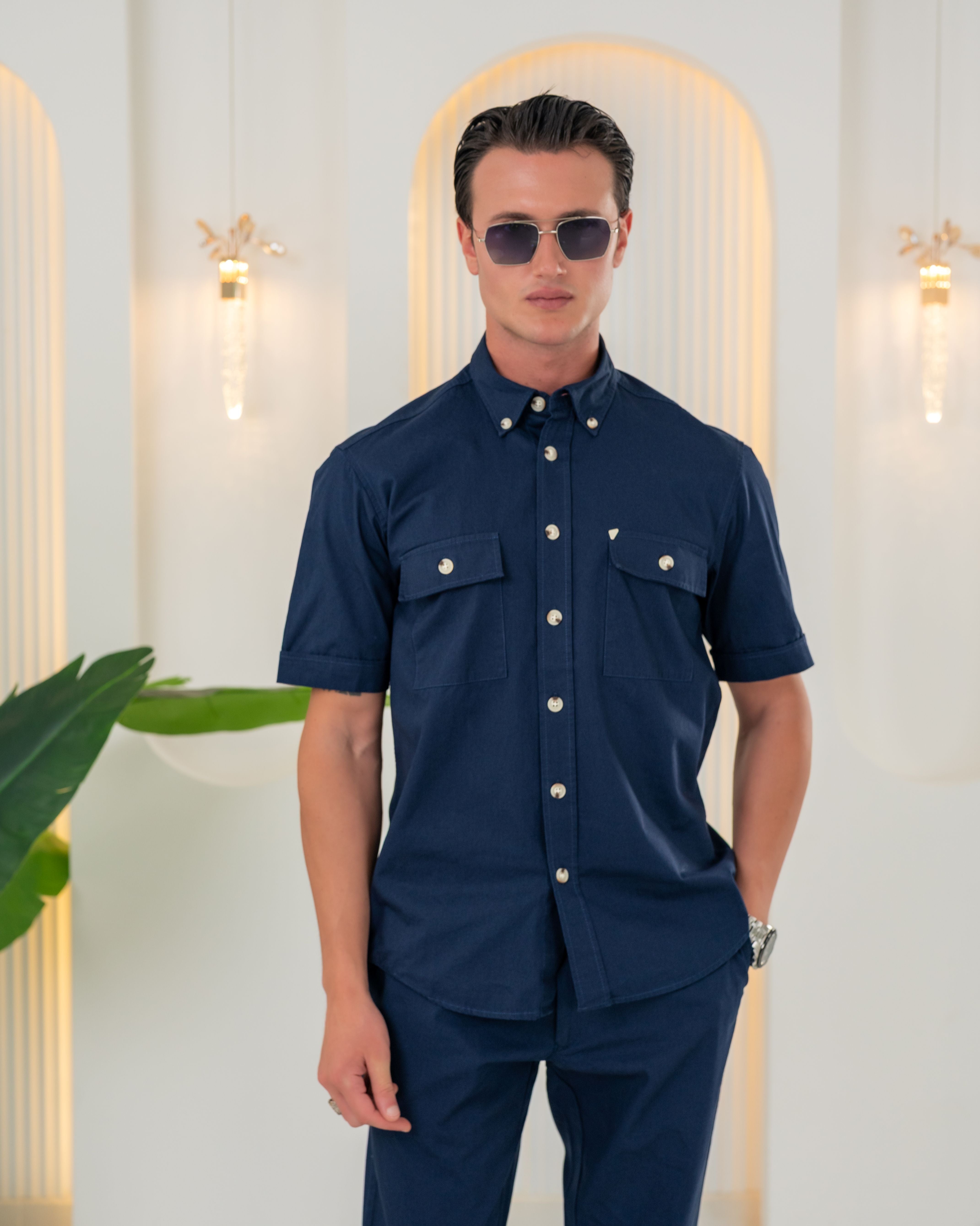 Ensemble Coton Navy