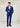 Costume Classique Bleu Electric