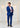 Costume Classique Bleu Electric