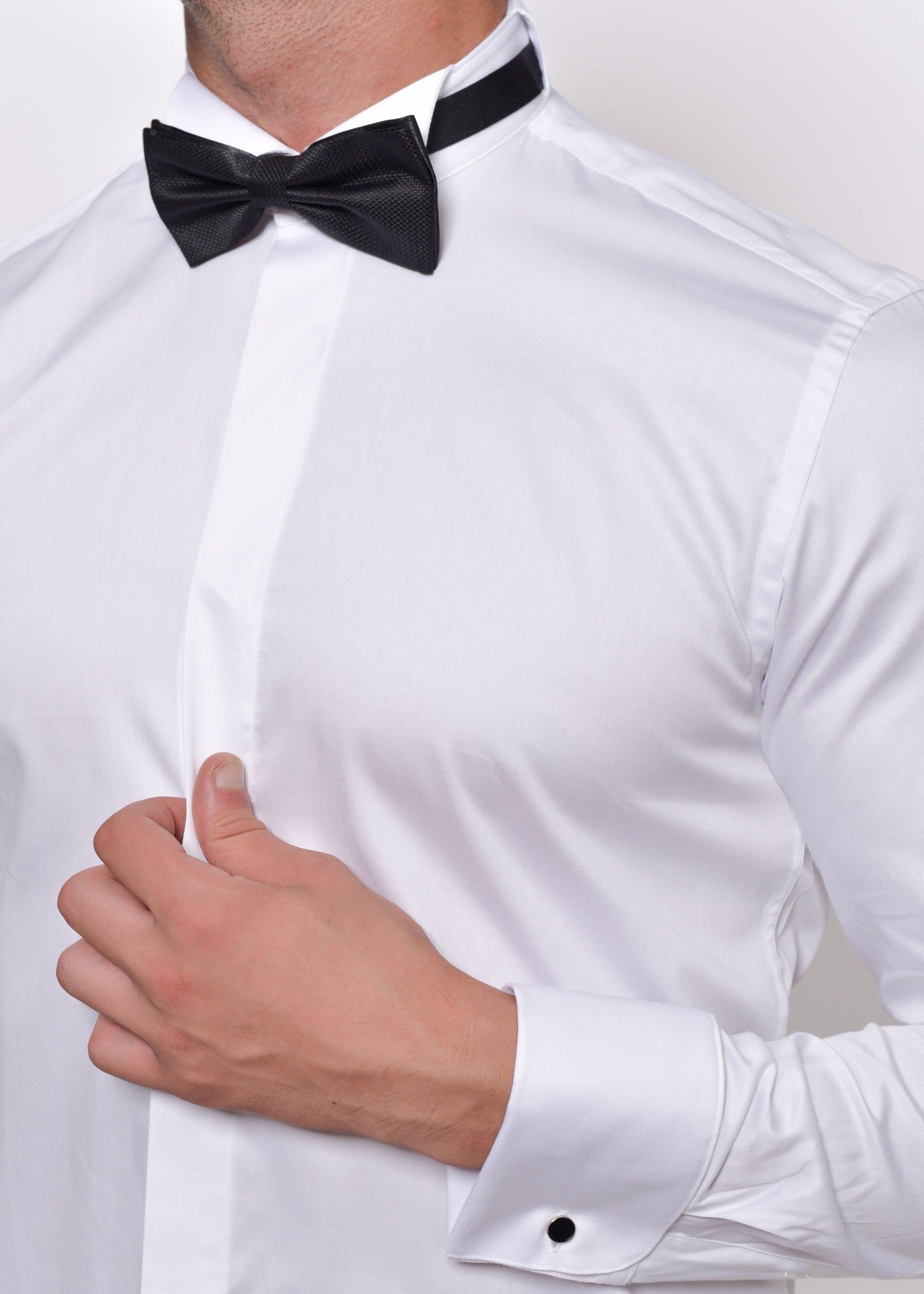 Chemise Col Cassé Blanc cérémonie