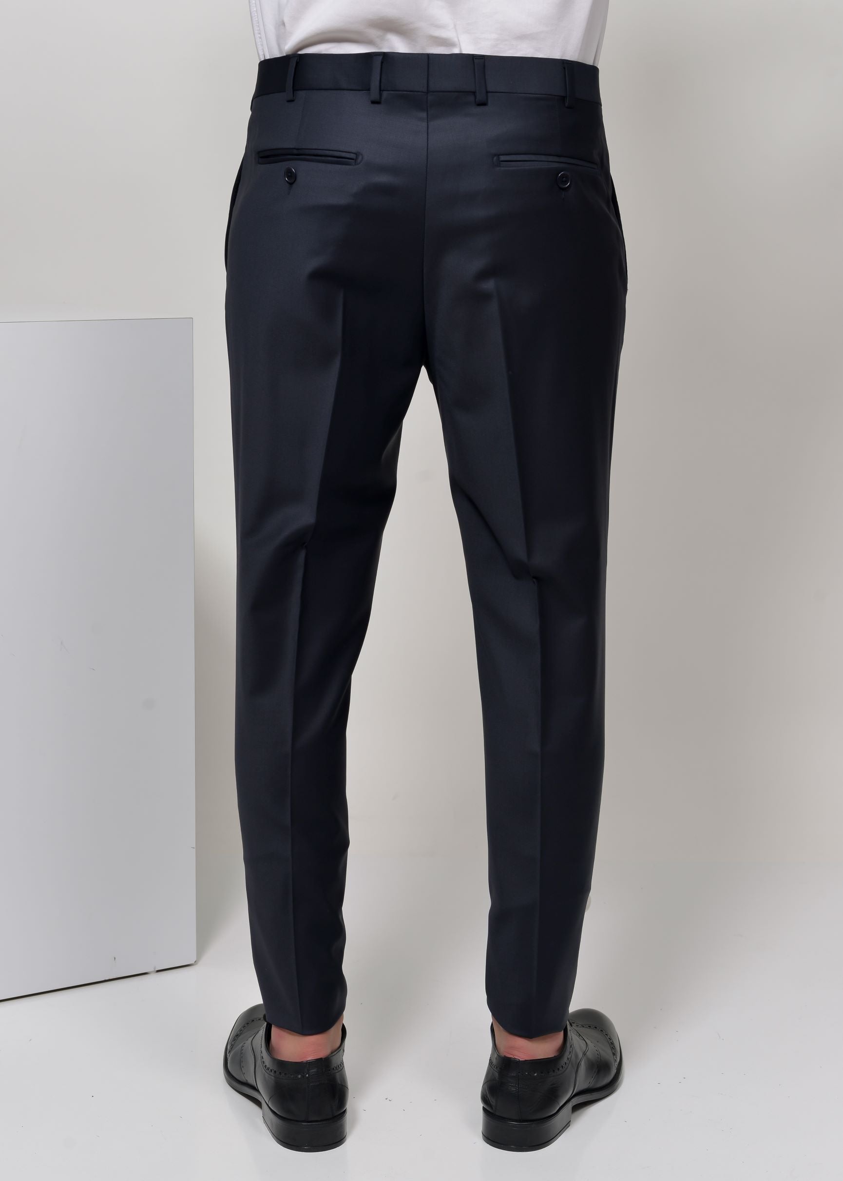 Pantalon Classique Bleu Nuit