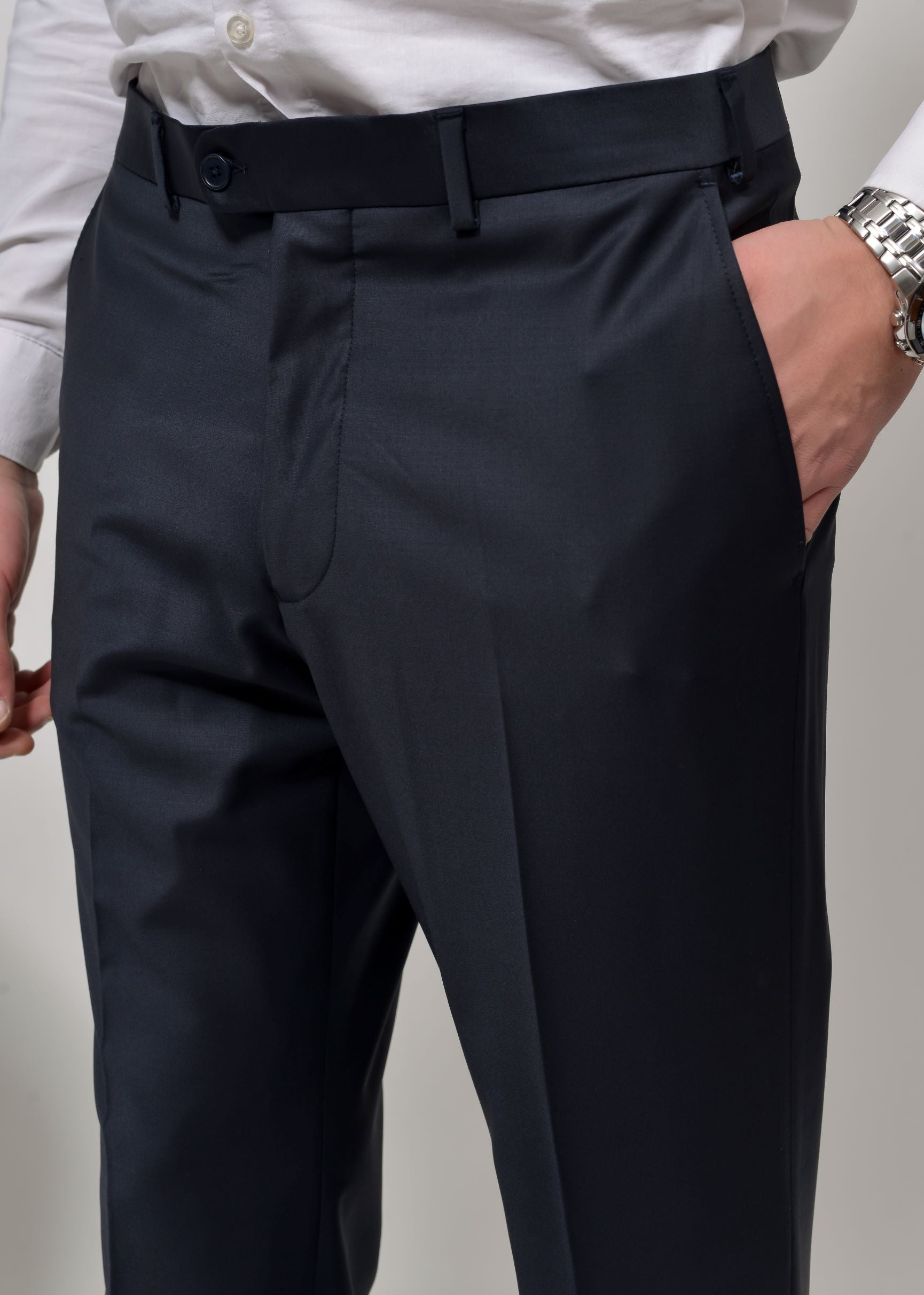 Pantalon Classique Bleue Nuit