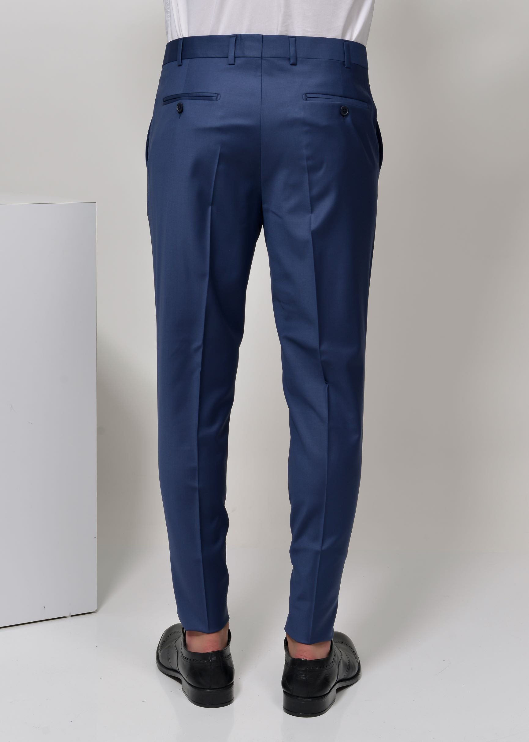 Pantalon Classique Bleu Pétrole