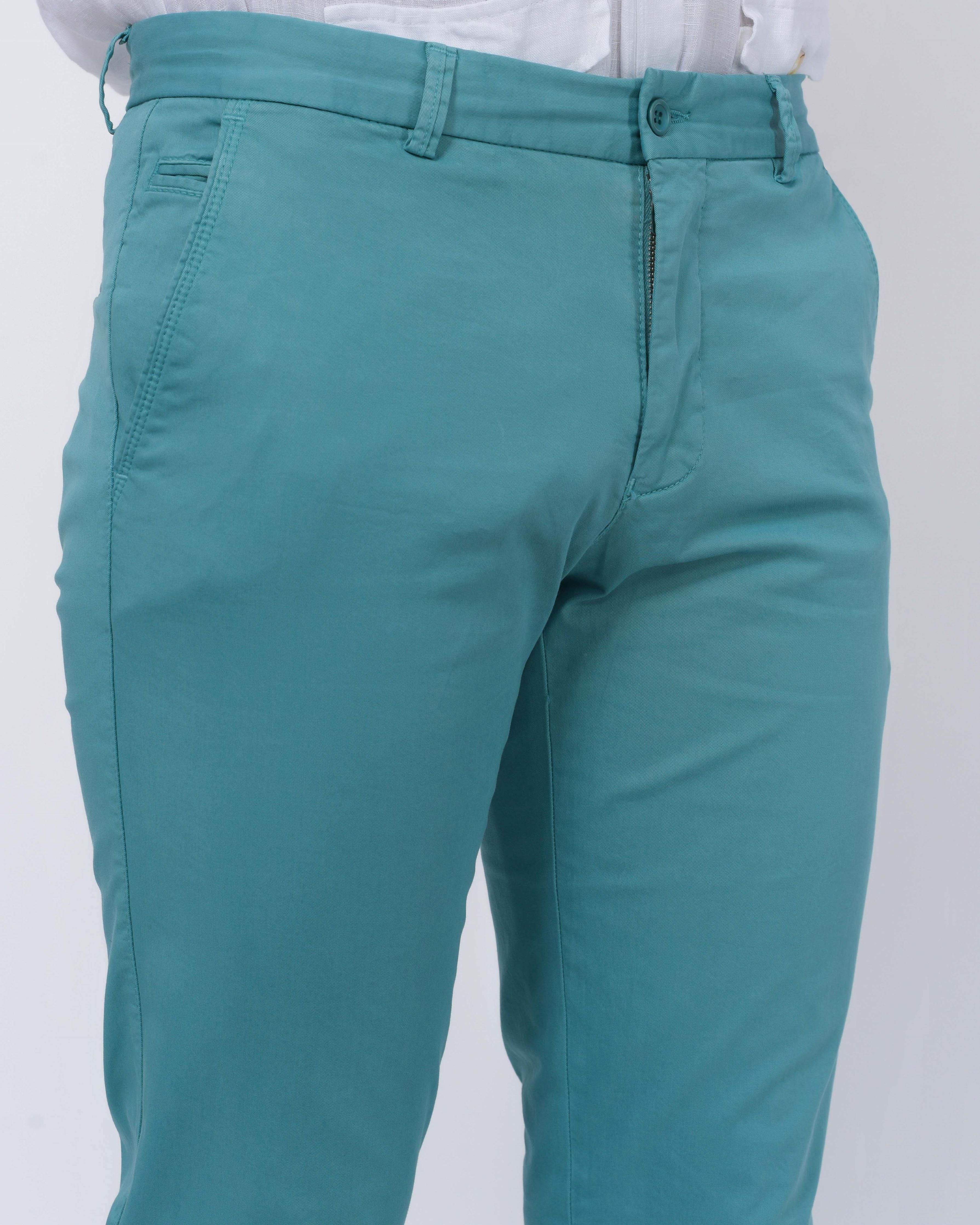 Pantalon Chino Blue turquoise